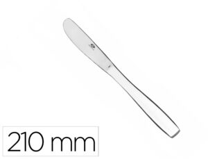 Faca lacor mesa hotel aco inoxidavel 18/10 comprimento 210 mm