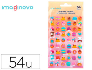 Autocolantes imaginovo doces magic dreams com relevo 190x105 mm em blister