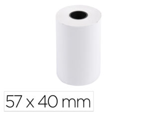 Rolo calculadora exacompta termico 57x40 mm 55 gr sem bpa