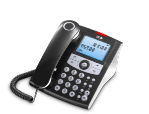 Telefone spc secretaria/parede elegance ecra 2,9" retroiluminado com remarcacao 8 niveis volume opcao mute 70 memorias d