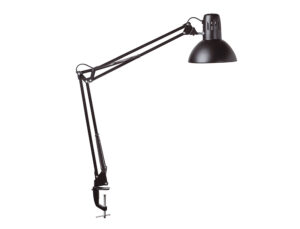 Candeeiro de escritorio maul study com pinca cor preto 170x440x350 mm