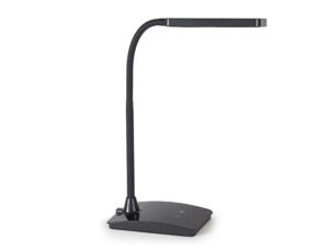 Candeeiro de escritorio maul led pearly tres niveis intensidade cor preto 106x375x357 mm