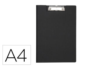 Porta notas maul balance din a4 cartao reforcado 8 mm com pinca cor preto