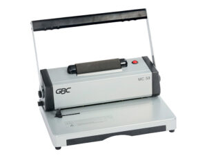 Encadernadora para espiral gbc multibind mc59 perfura 20 folhas tamanho a4 encaderna 450 folhas
