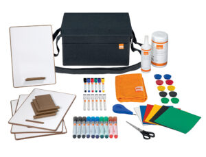 Bolsa kit de acessorios nobo para quadro branco 230x200x355 mm