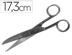 Tesoura para escritorio forbici aco inoxidavel 6,8" 17,3 cm