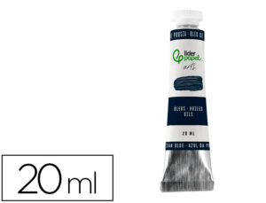 Pintura a óleo liderpapel tubo de alumínio de 20 ml cor azul da prússia