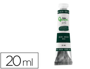 Pintura a óleo liderpapel tubo de alumínio de 20 ml cor verde azeitona