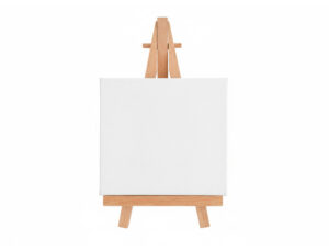 Mini tela com cavalete liderpapel 8x10 cm gramagem 280g/m2 certificado fsc
