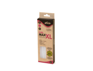 Barra termofusible plico cola maxi xl reciclada 11,5 mm de diametro x 200 mm de alto blister de 12 unidades