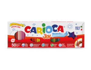 Marcador carioca joy caixa 1/2 metro com 50 unidades cores sortidas