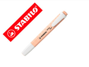 Marcador stabilo fluorescente fino swing cool nature colors bege