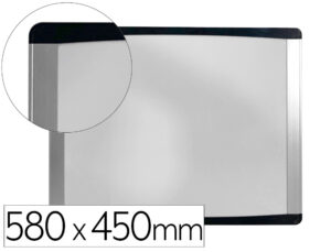 Quadro branco bi-office inka magnético aço lacado moldura de alumínio 580x450 cm