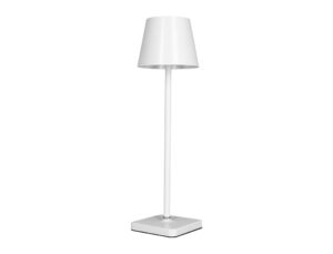 Lampara de escritorio q-connect nova led 2w 200 lm metalica tactil recargable usb-c color negro