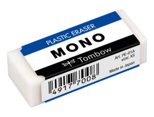 Goma de borrar tombow pvc mono tamaño xs