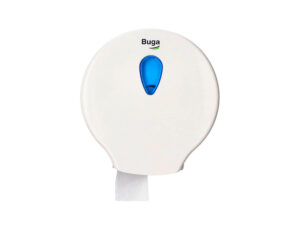 Dispensador papel higienico industrial bunzl buga fabricado en abs color blanco