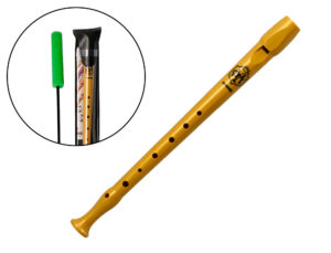 Flauta hohner the magic flute cor dourado edicao especial com app para aprender e brincar