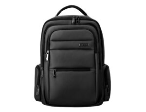 Mochila antartik volt 5 compartimentos cor preto interior vermelho 450x180x330 mm