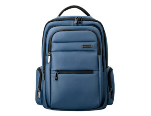 Mochila antartik volt 5 compartimentos cor azul marinho interior turquesa 450x180x330 mm