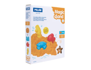 Jogo milan magic sand areia cinetica com tres moldes