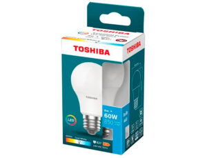 Lampada led toshiba essential a60 e27 8w luz fria 6500k