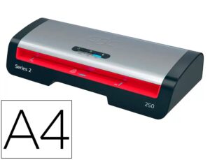 Plastificadora gbc 250 office din a4 apagar automatico 2 rolos até 125 microns