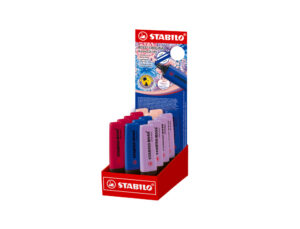Marcador stabilo boss fluorescente nature colors edicao wildflower expositor de 15 unidades cores sortidas
