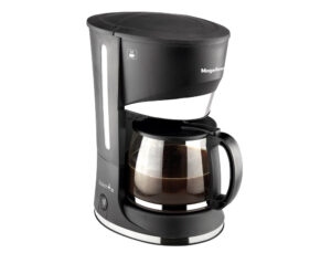 Cafeteira ristretto magefesa 12 tacas com filtro extraivel e placa de aquecimento antiaderente 800w