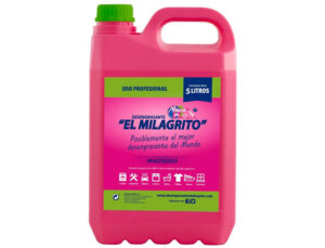 Desengordurante nuca max el milagrito garrafa de 5 litros