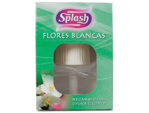 Ambientador eletrico splash flores brancas recarga 25 ml