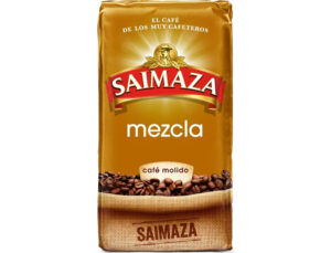 Cafe moido saimaza mistura superior embalagem de 250 gr