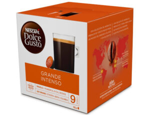 Cafe dolce gusto grande intenso intensidade 8 caixa de 16 capsulas