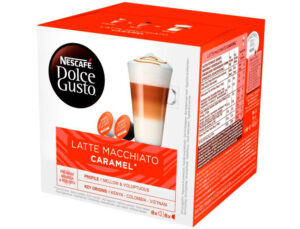 Cafe dolce gusto latte macchiato caramelo caixa de 16 capsulas