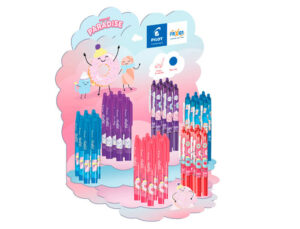 Esferografica pilot frixion ball/clicker apagavel fancy sweet paradise expositor de 48 unidades cores sortidas