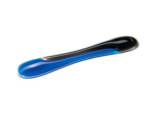 Reposamuñecas kensington duo gel para teclado slim color negro/azul 490x95x18 mm