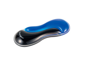 Reposamuñecas kensington duo gel para raton/trackball slim color negro/azul 192x72x22 mm
