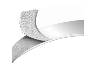 Fita de fecho adesiva plico velcro branco fêmea 50 mm x 25 m