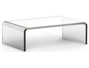 Suporte maul para monitor acrílico transparente s 320x198x100 mm
