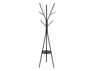 Perchero metalico maul avalon pie 9 colgadores color negro 1800x310 mm