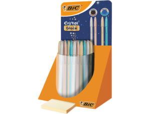 Boligrafo bic cristal glace colores surtidos punta 1 mm