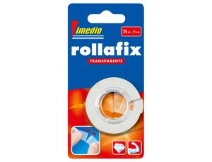 Cinta adhesiva imedio rollafix transparente 25 m x 19 mm