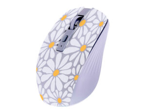 Raton tnb inalambrico flores optico 1600 dpi bluetooth usb a