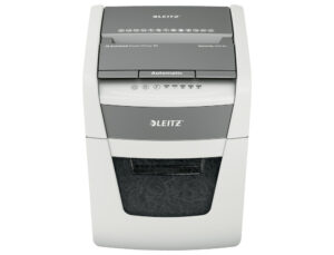 Destructora de documentos leitz iq auto+ office 50 capacidad de corte 50 hojas destruye grapas y clips