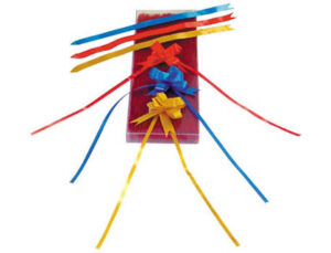 Fita para lacos dourada 25,5×1,3 cm