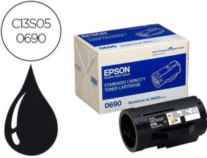 Toner epson 0690 workforce al-m300 / al-mx300 preto 2.700 pag