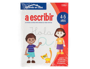 CUADERNO DE COLOREAR ACTIVIDADES APRENDO EN CASA 4-5 AÑOS 16 PAGINAS 210X280 MM