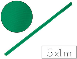 Papel kraft liderpapel rolo verde musgo 5×1 mt 65 gr