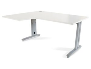 Ala para mesa rocada serie metal 180x120 cm esquerda acabamento ac04 branco