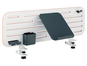 Organizador escritorio leitz ergo anclaje con soporte para portatil 800x250 mm