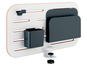 Organizador escritorio leitz ergo anclaje con soporte para portatil 420x250 mm